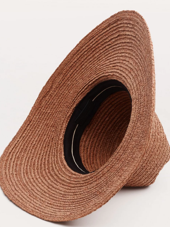Cleo Straw Hat-Accessories-Rag & Bone-Desert Rose-S-Mercantile Portland