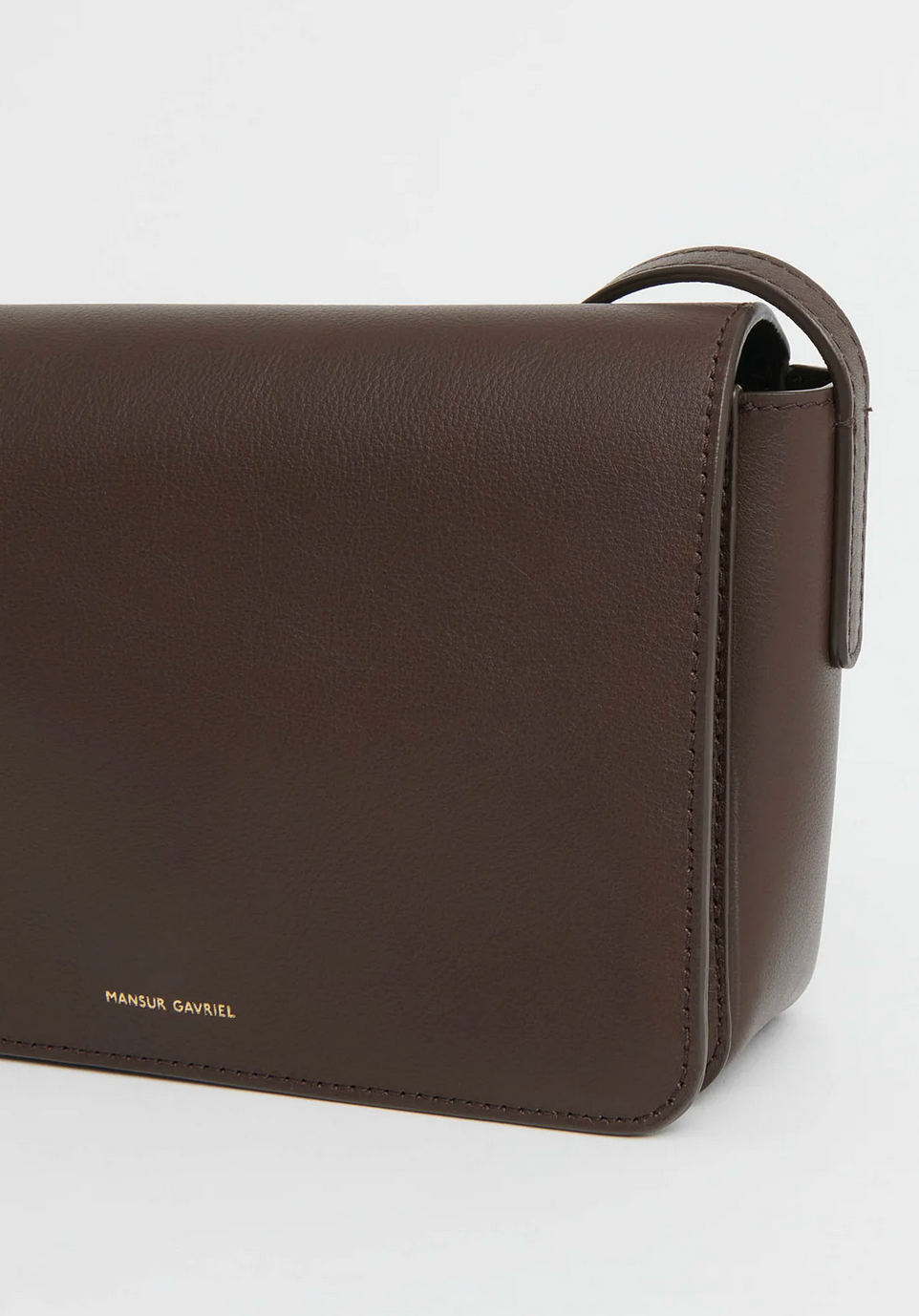 Clio Bag in Chocolate-Handbags-Mansur Gavriel-Mercantile Portland