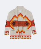 Cody Cardigan in Burnt Orange-Sweaters-KUJTEN-Burnt Orange-1-Mercantile Portland