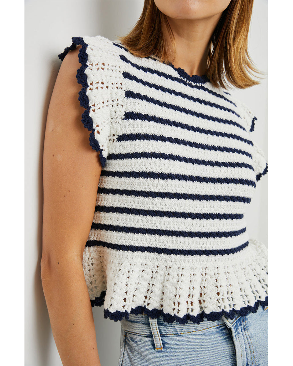 Coen Top-Clothing-Rails-Anadia Stripe-XS-Mercantile Portland