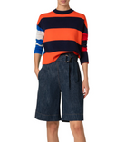 Colorblock Sweater-Clothing-Akris Punto-Multicolor-2-Mercantile Portland