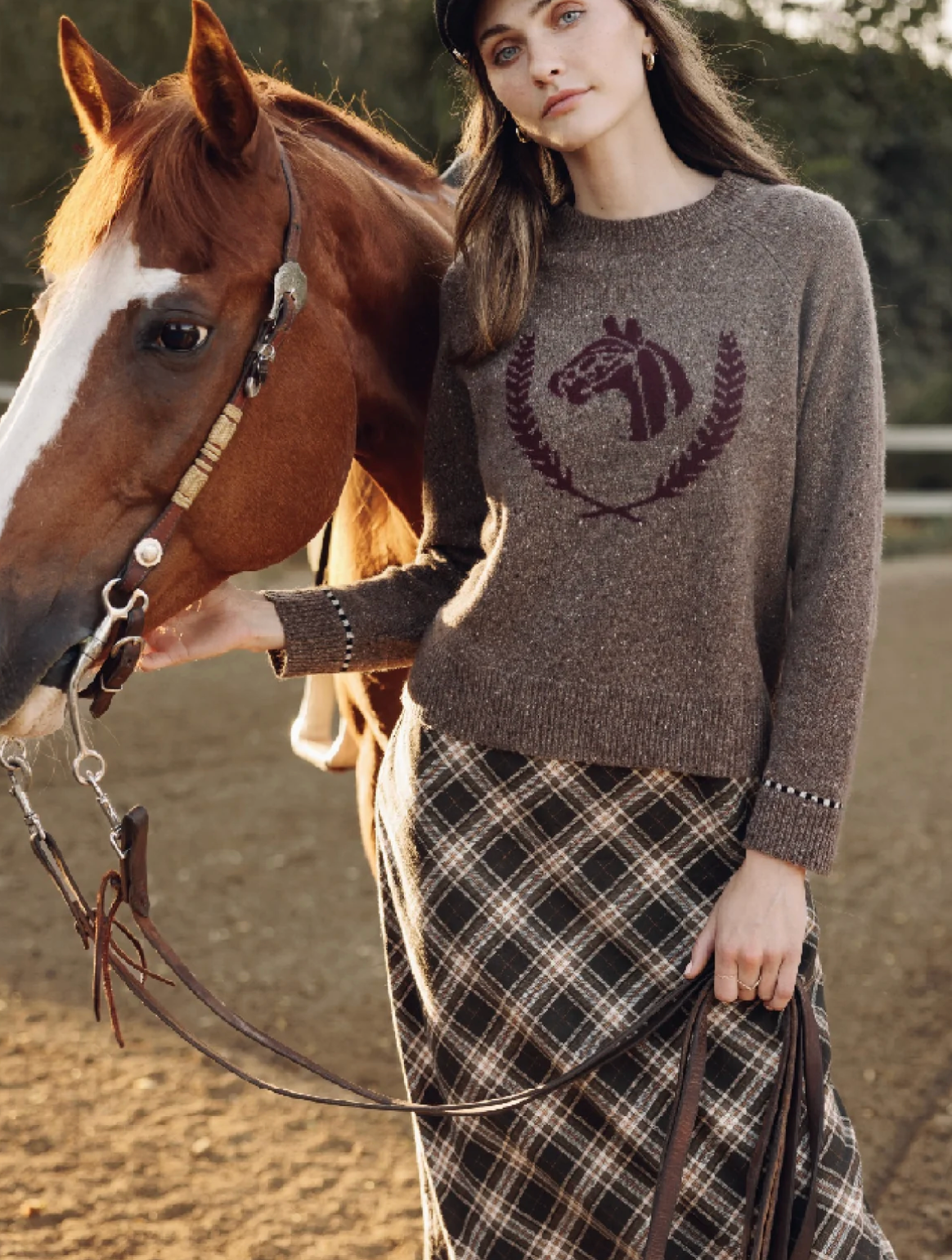 Colt Cashmere Sweater in Root-Clothing-27 Miles-Root-XS-Mercantile Portland