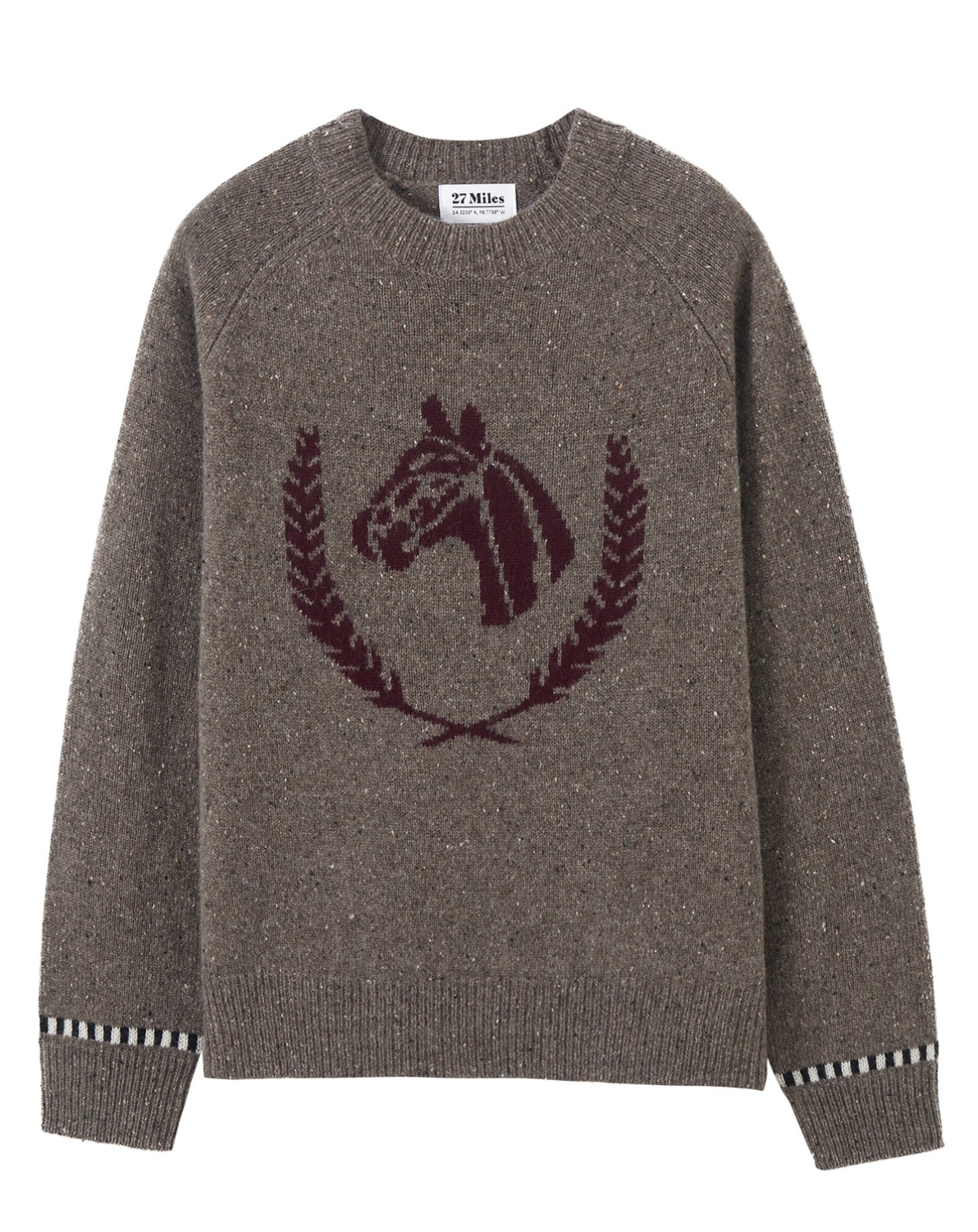 Colt Cashmere Sweater in Root-Clothing-27 Miles-Root-XS-Mercantile Portland