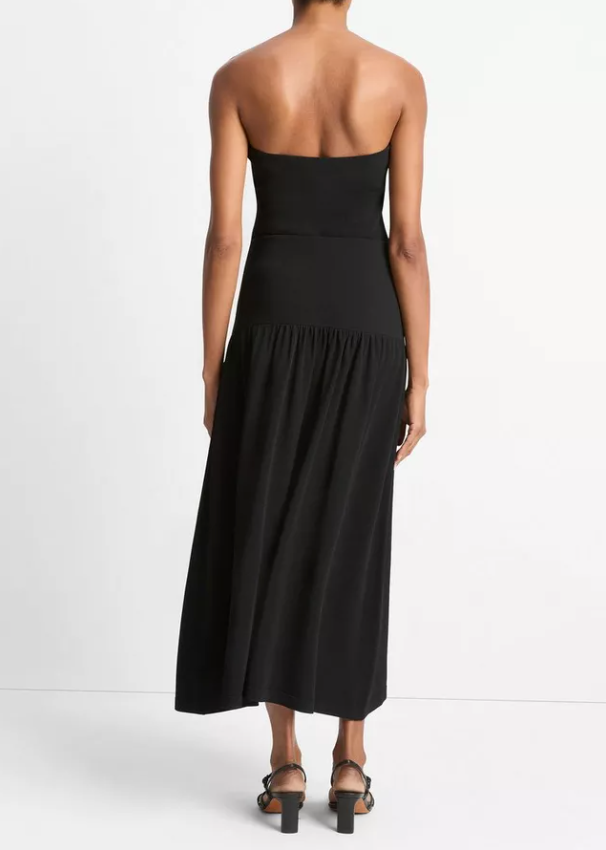 Compact Drop-Waist Skirt-Clothing-Vince-Black-XXS-Mercantile Portland