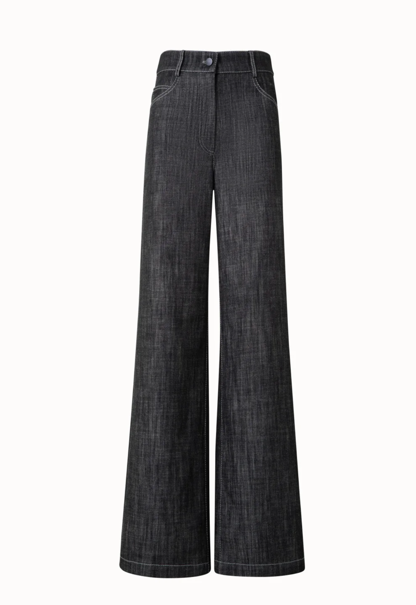 Cooper Pant in Black Denim-Clothing-Akris Punto-Black Denim-0-Mercantile Portland