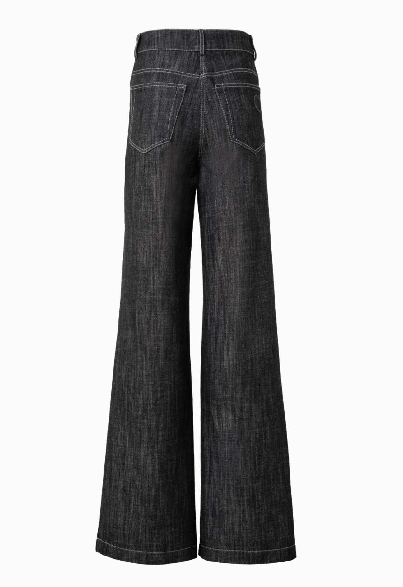 Cooper Pant in Black Denim-Denim-Akris Punto-Black Denim-0-Mercantile Portland