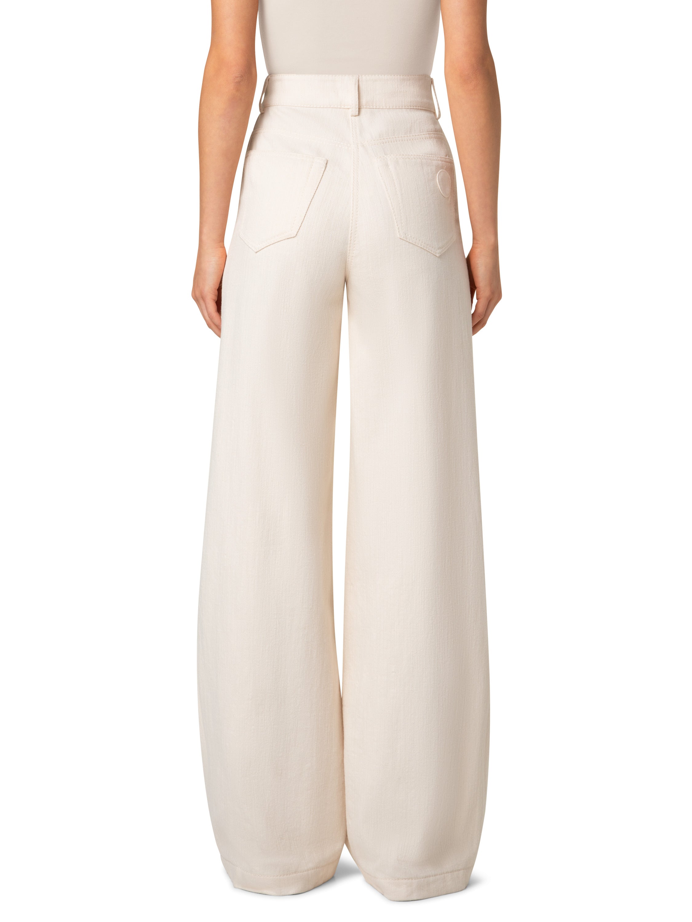 Cooper Pants-Pants-Akris Punto-Cashew-2-Mercantile Portland