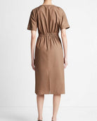 Cotton Belted Dolman-Sleeve Dress-Dresses-Vince-Earthen-XXS-Mercantile Portland