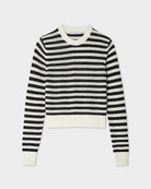 Cotton Blend Mesh Crewneck-Clothing-White + Warren-Tangerine • White + Warren-XS-Mercantile Portland