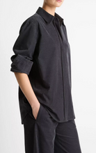 Cotton Corduroy Oversized Shirt-Shirts-Vince-Graphite-XS-Mercantile Portland