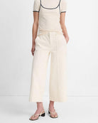 Cotton Mid-Rise Utility Wide Crop Pant-Clothing-Vince-Flaxen-24-Mercantile Portland