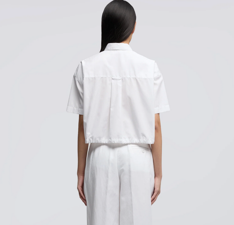 Cotton Poplin Shirt-Shirts-Aspesi-White-34-Mercantile Portland
