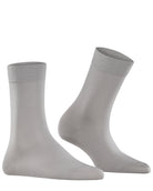 Cotton Touch Women Socks in Silver-Socks-Falke-5/7.5-Mercantile Portland