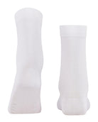 Cotton Touch Women Socks in White-Socks-Falke-5/7.5-Mercantile Portland