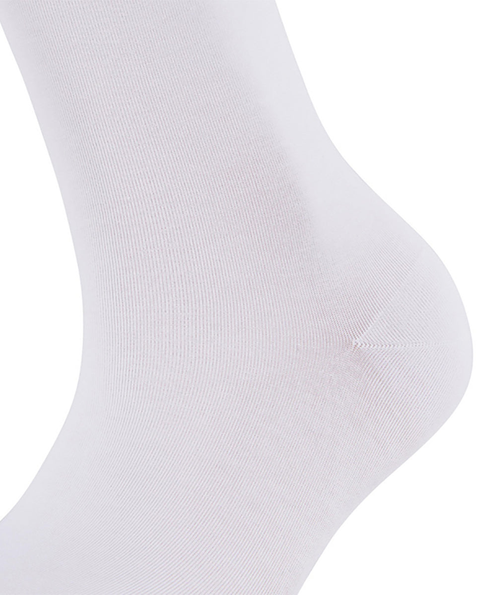 Cotton Touch Women Socks in White-Socks-Falke-5/7.5-Mercantile Portland