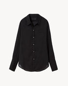 Cotton Voile NL Shirt-Shirts-Nili Lotan-Black-XS-Mercantile Portland