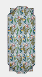 Cotton/Silk Stole in Silver-Scarves and Wraps-Épice-Silver Print-OS-Mercantile Portland