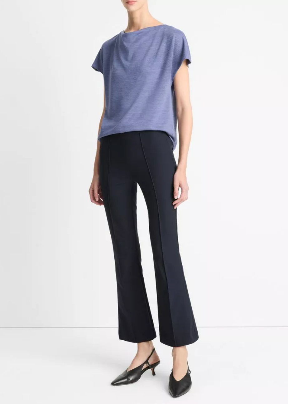 Cowl Neck Top-Clothing-Vince-Bone-XS-Mercantile Portland