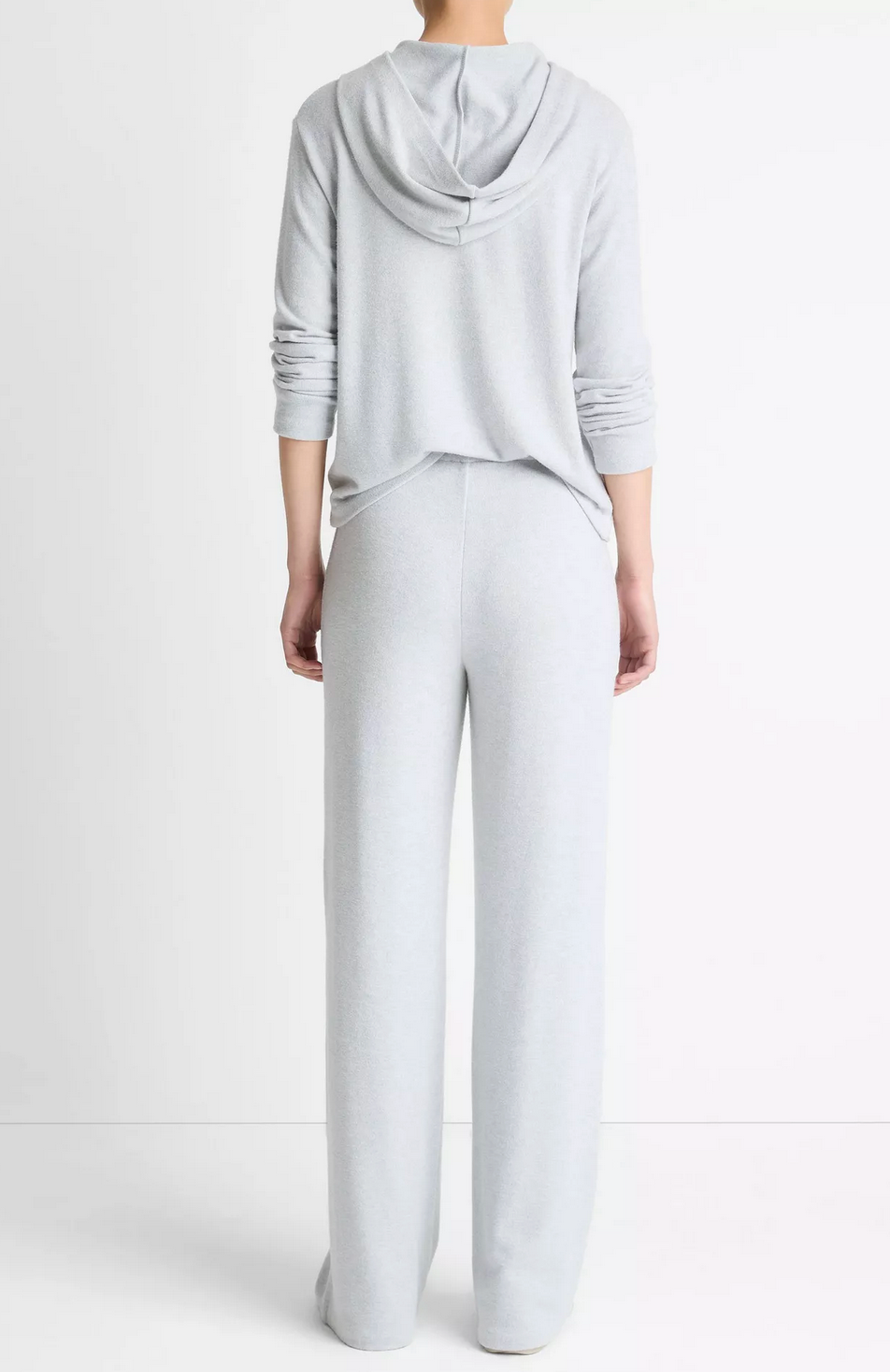 Cozy Wide Leg Pant-Pants-Vince-Heather Pale Grey-XXS-Mercantile Portland