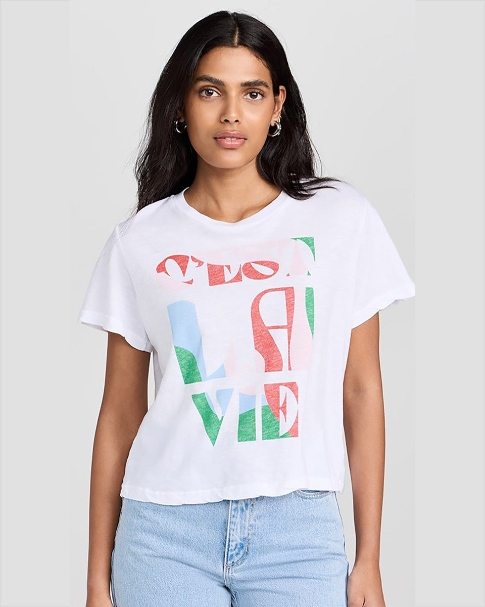 Crew Neck Tee-Clothing-Sundry-White-XS-Mercantile Portland