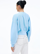 Crop Crew in Skyline Blue-Tops-SLVRLAKE-Skyline Blue-XS-Mercantile Portland
