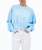 Crop Crew in Skyline Blue-Tops-SLVRLAKE-Skyline Blue-XS-Mercantile Portland