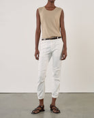 Cropped Military Pant-Pants-Nili Lotan-Eggshell-0-Mercantile Portland