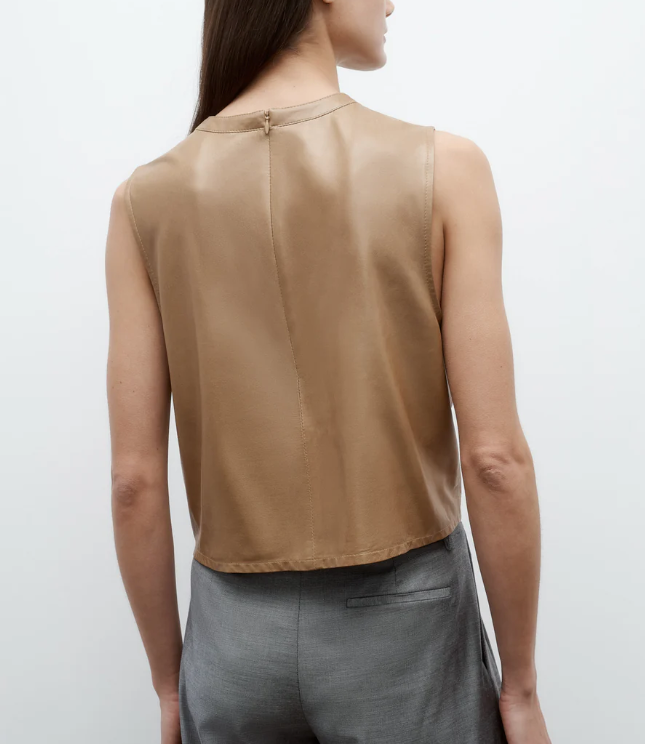 Cropped Muscle Tank-Clothing-TWP-Kelp-XXS-Mercantile Portland