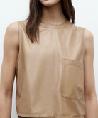 Cropped Muscle Tank-Clothing-TWP-Kelp-XXS-Mercantile Portland