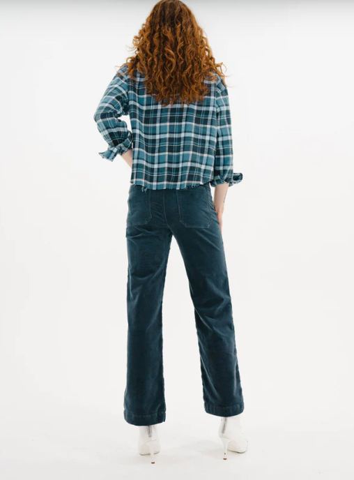 Crosby Flanel-Clothing-ASKKNY-Slate Plaid-XS-Mercantile Portland