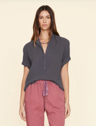 Cruz Top-Clothing-Xirena-Charcoal-XS-Mercantile Portland