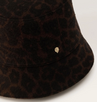 Cyrus Jacquard Bucket Hat in Dark Chocolate-Hats-Helen Kaminski-Dark Chocolate-OS-Mercantile Portland