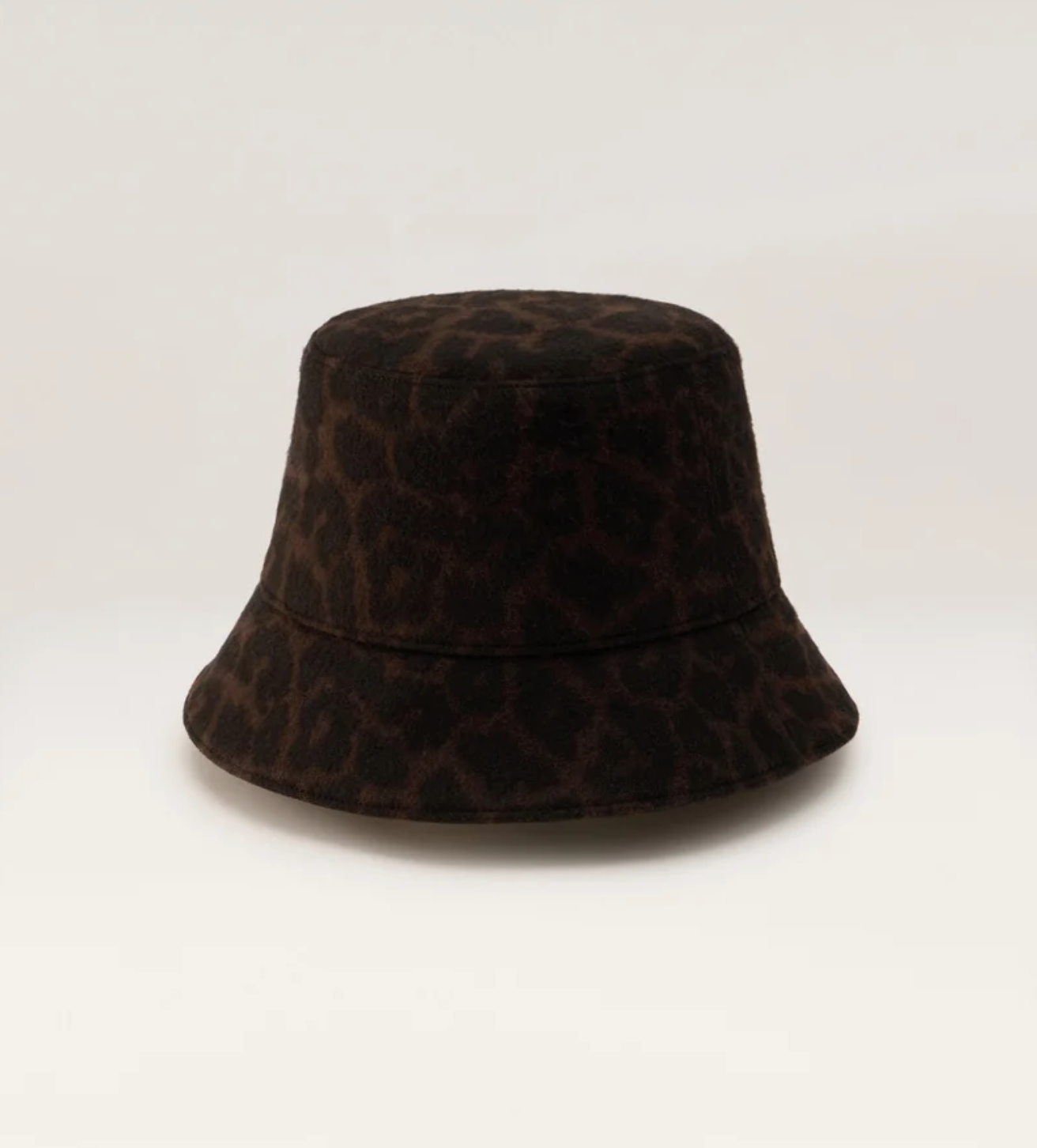 Cyrus Jacquard Bucket Hat in Dark Chocolate-Hats-Helen Kaminski-Dark Chocolate-OS-Mercantile Portland