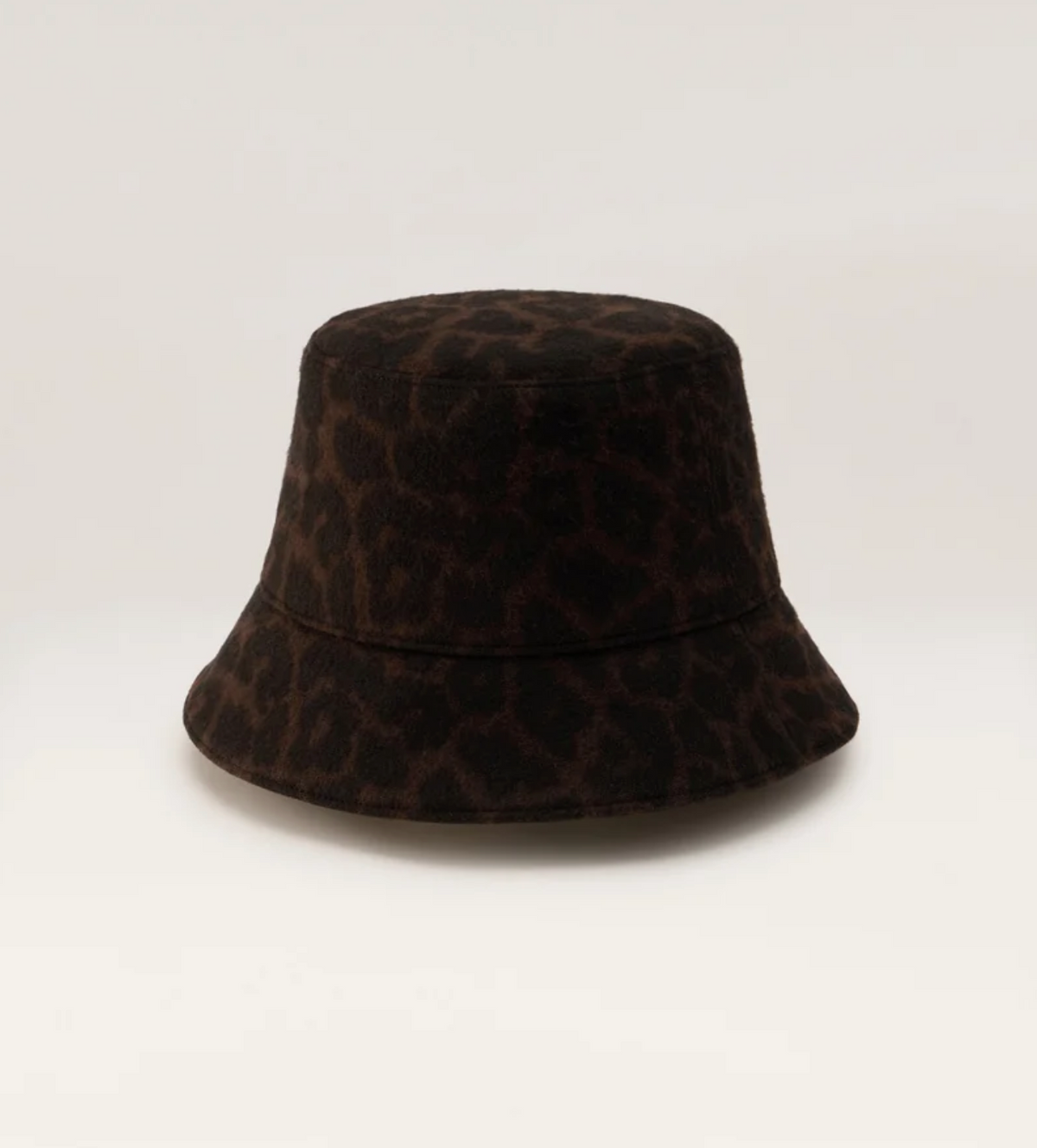 Cyrus Jacquard Bucket Hat in Dark Chocolate-Hats-Helen Kaminski-Dark Chocolate-OS-Mercantile Portland