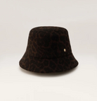 Cyrus Jacquard Bucket Hat in Dark Chocolate-Hats-Helen Kaminski-Dark Chocolate-OS-Mercantile Portland