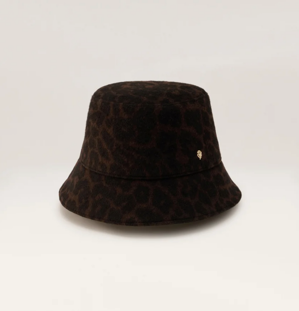 Cyrus Jacquard Bucket Hat in Dark Chocolate-Hats-Helen Kaminski-Dark Chocolate-OS-Mercantile Portland