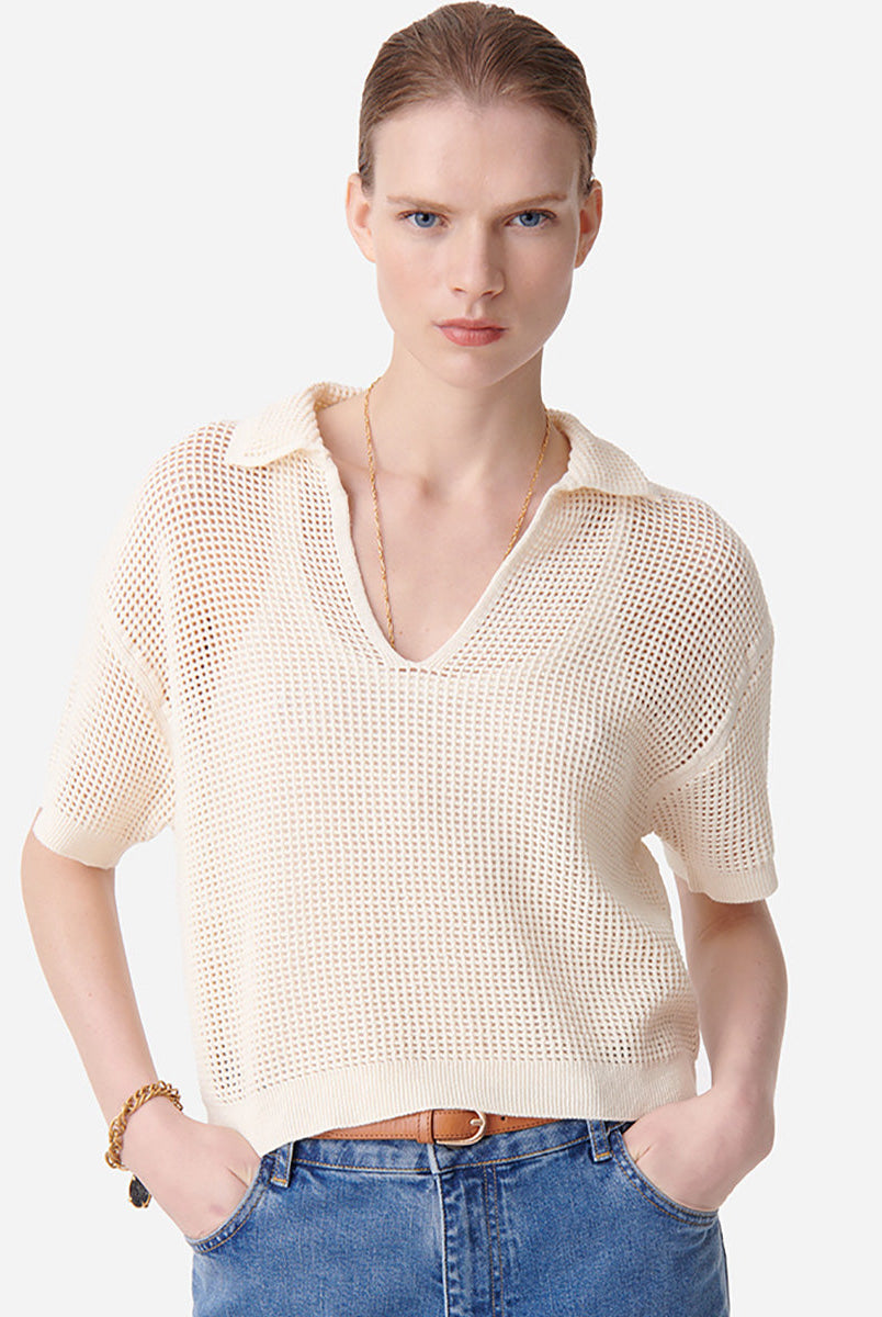 Cytinelle Sweater-Sweaters-Vanessa Bruno-Ecru-XS-Mercantile Portland