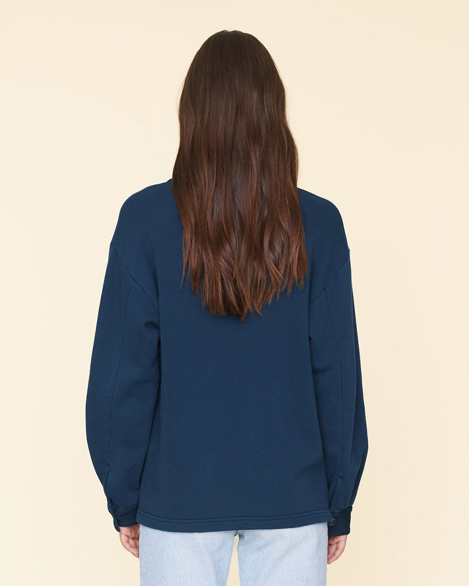 Dawn Sweatshirt-Tops-Xirena-Rain Blue • Xirena-XS-Mercantile Portland