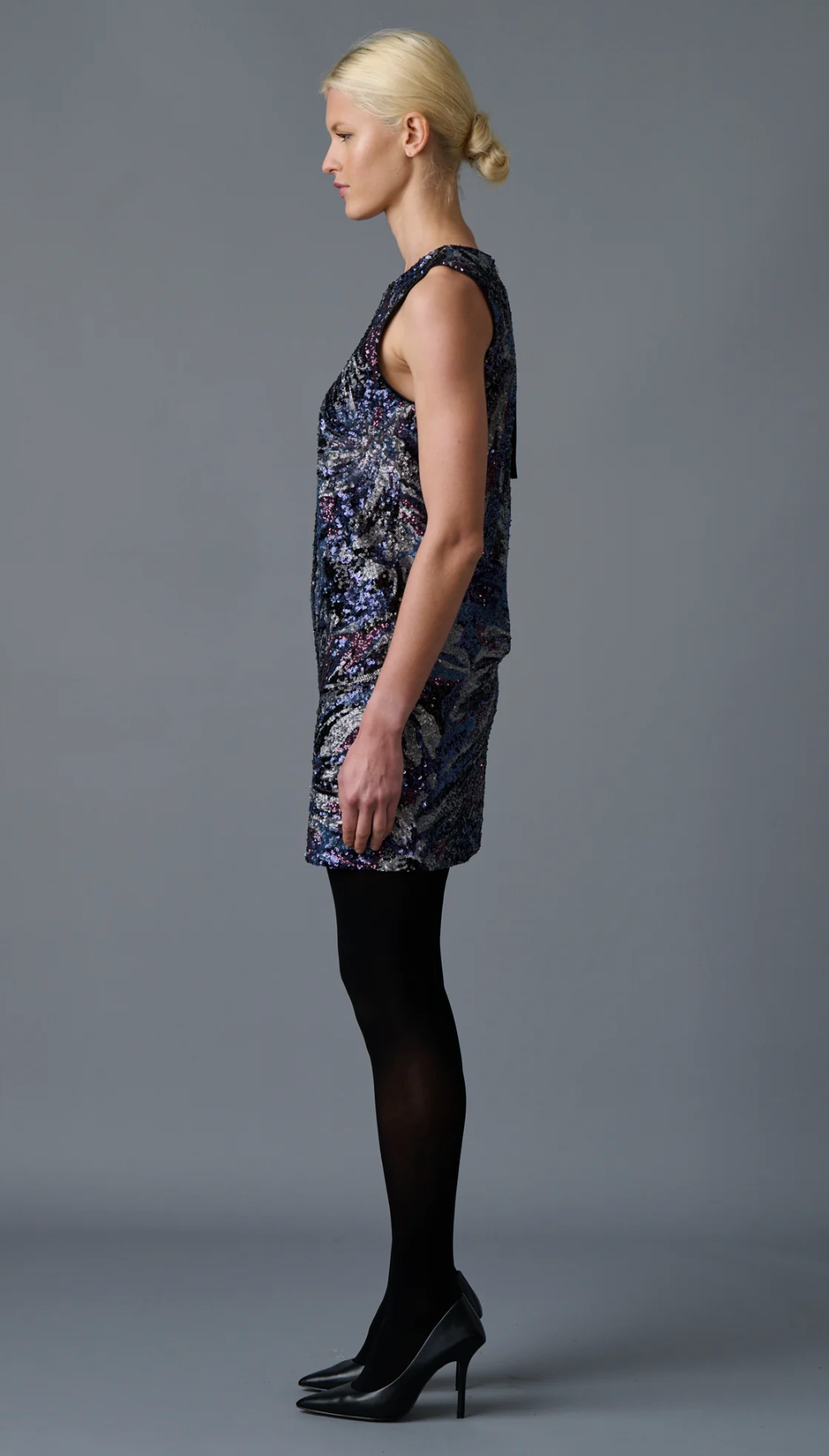 Day Shifter Dress-Clothing-Le Superbe-Midnight Floral-0-Mercantile Portland