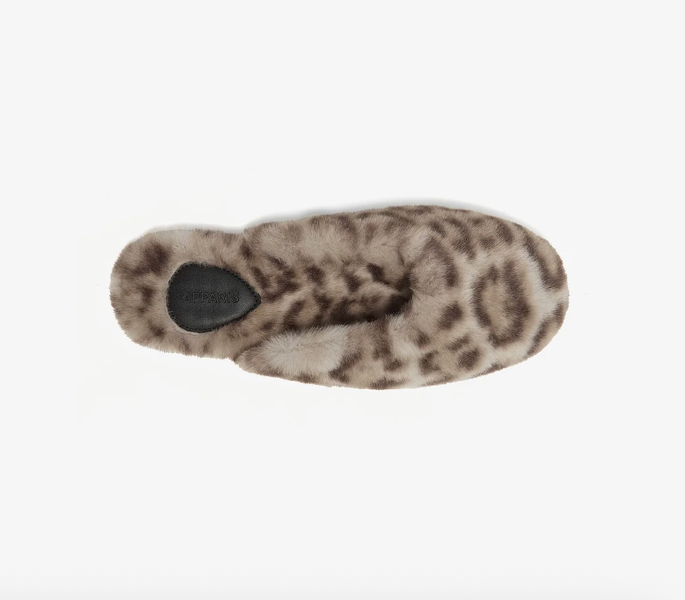 Demi Mule Slipper in Leopard-Footwear-Apparis-Leopard-8-Mercantile Portland