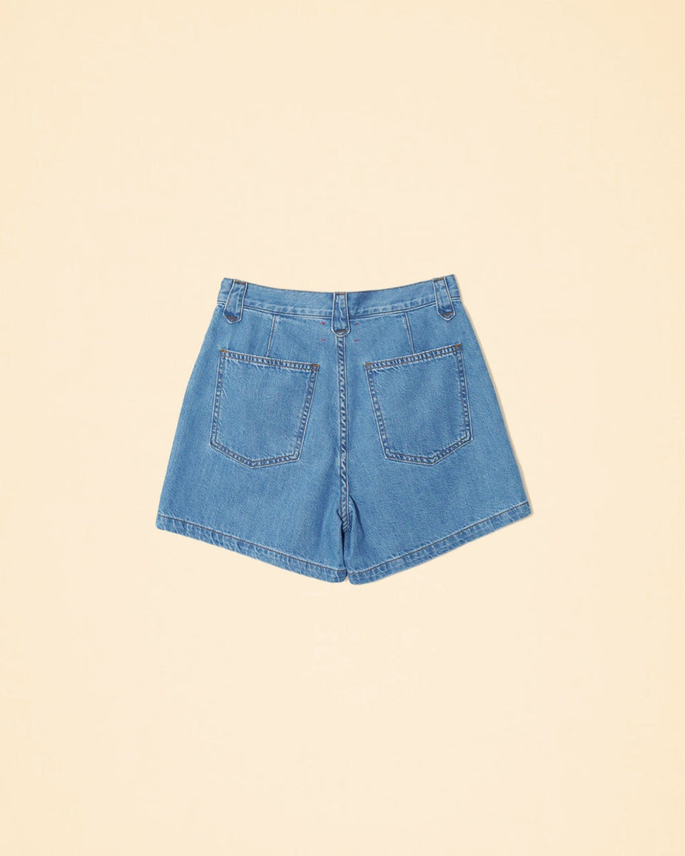 Dez Denim Short-Denim-Xirena-Mid Blue-24-Mercantile Portland