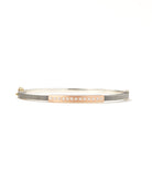 Diana 2.5mm Rose Gold ID Bangle-Accessories-Rene Escobar-Mercantile Portland