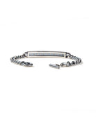 Diana Diamond ID Bracelet in White Gold-Jewelry-Rene Escobar-OS-Mercantile Portland