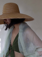 Dip Dyed Cashmere Scarf-Accessories-Oats & Rice-Avocado Green-OS-Mercantile Portland