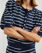 Dom Sweatshirt-Clothing-Rails-Navy White Stripe-XS-Mercantile Portland