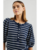 Dom Sweatshirt-Clothing-Rails-Navy White Stripe-XS-Mercantile Portland