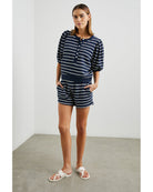 Dom Sweatshirt-Clothing-Rails-Navy White Stripe-XS-Mercantile Portland