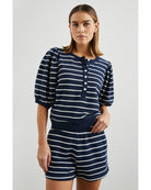 Dom Sweatshirt-Clothing-Rails-Navy White Stripe-XS-Mercantile Portland