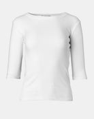 Dot 3/4 Sleeve Tee-Clothing-Michael Stars-White-O/S-Mercantile Portland