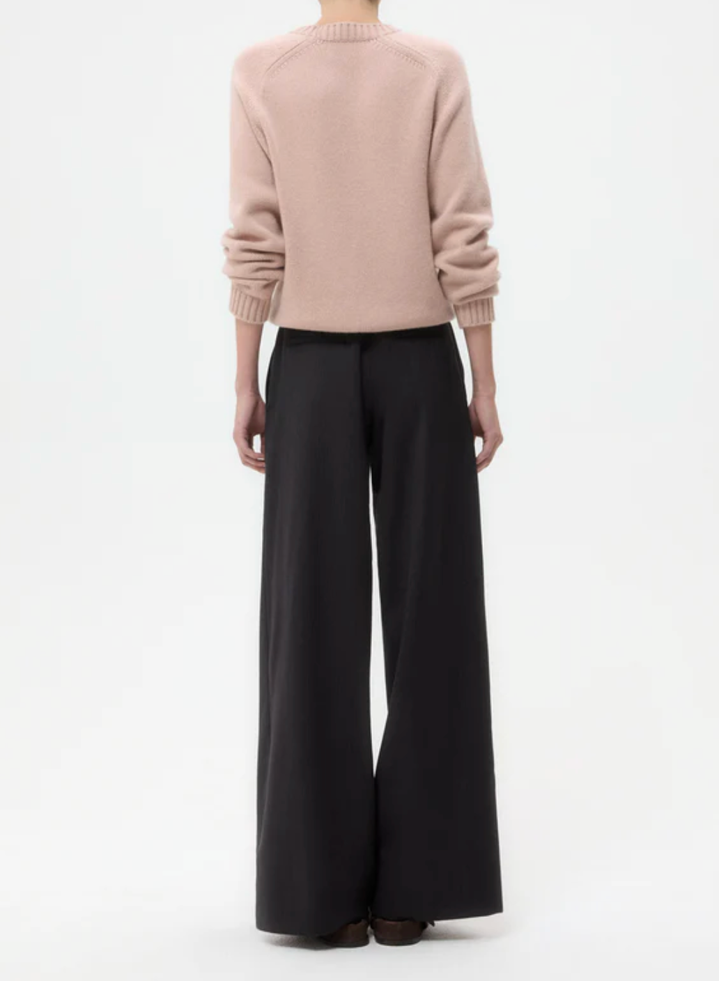 Downing Pant in Micro Herringbone-Clothing-TWP-Charcoal-2-Mercantile Portland